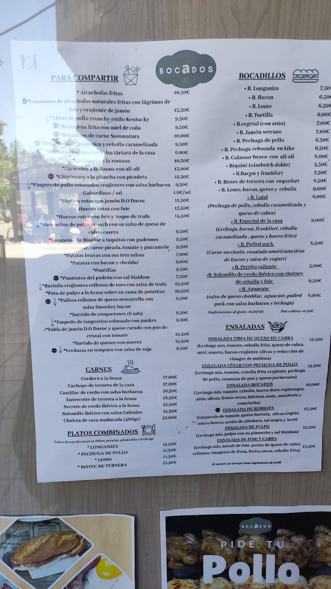 Bocados Menu - Image 3